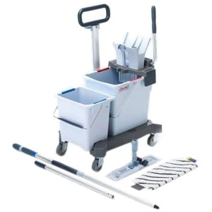Zestaw UltraSpeed Pro Double Bucket Ready to Go (MicroLite mop) - Vileda
